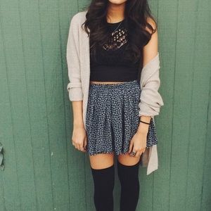 Brandy Melville Floral Skirt